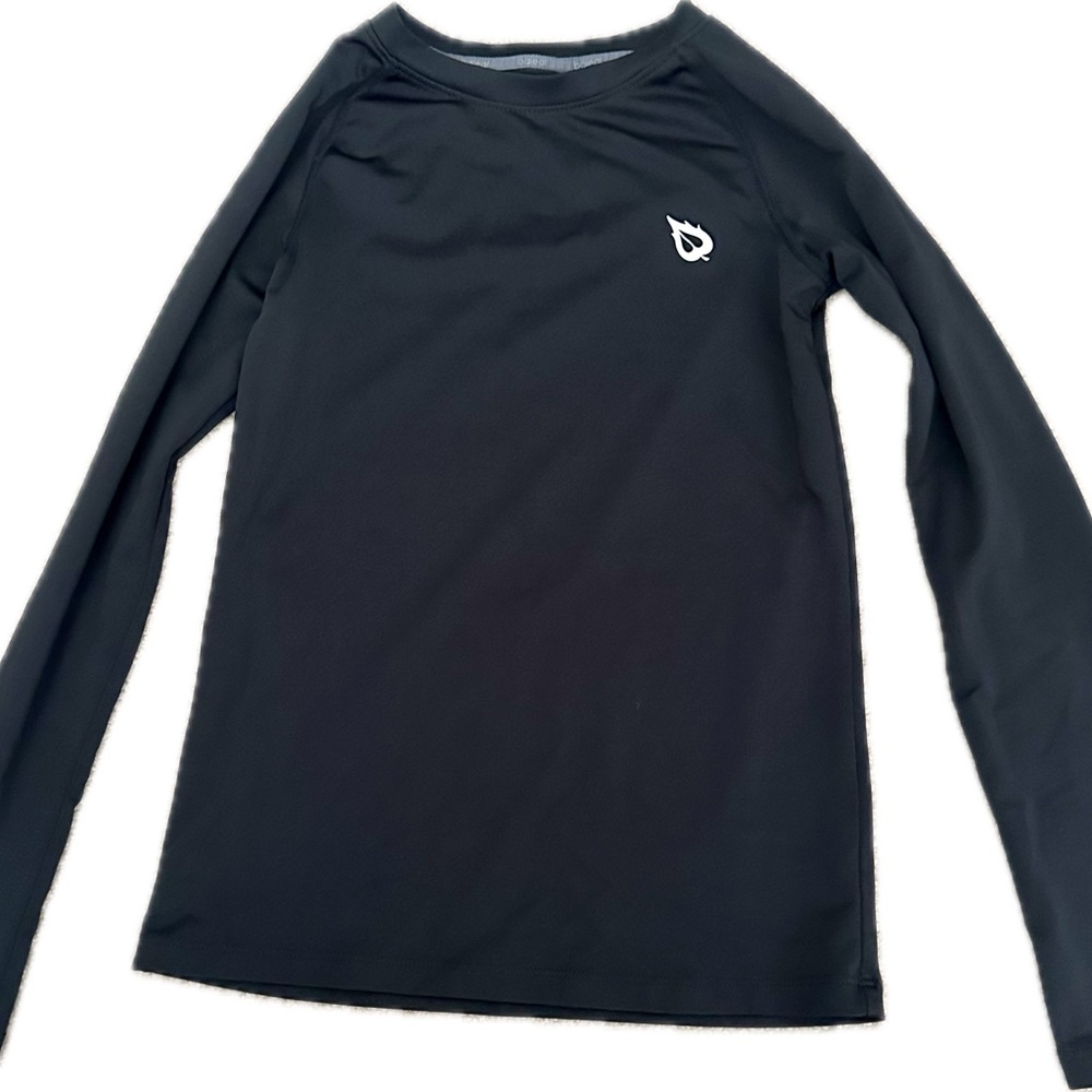 Baleaf Black Crew Neck Shirt Dri Fit
